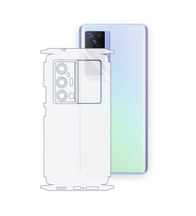 SChitec VIVO X70 Pro+ Uyumlu Fullbody Arka Kaplama Hidrojel Koruyucu Film