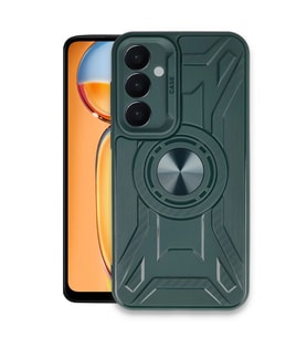 Samsung Galaxy A55 5g Kılıf Lincoln Silikon - Koyu Yeşil