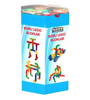 Can Oyuncak Boru Yapı Blokları 42 Parça HC1017