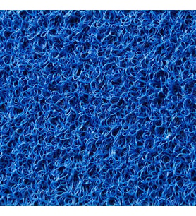 Kıvırcık Kapı Önü Dış Mekan Paspas / Kalınlık : 12 mm. / En : 100 Cm. - Boy : 2 Metre / Mavi