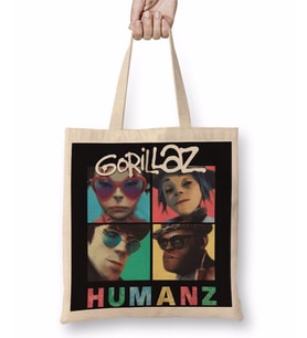 Gorillaz Girls Just Wanna Have Fun Bez Çanta Uzun Saplı