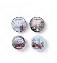 Londra Magnet Set 3 - 4'lü Buzdolabı Magnet London