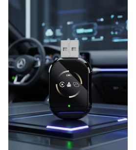 Kablosuz Carplay Ve Android Auto Adaptörü Tak Çalıştır Kullanım