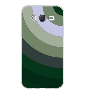 Samsung Galaxy J5 Kapak Renk Cümbüşü Tasarımlı Şeffaf Silikon Kılıf