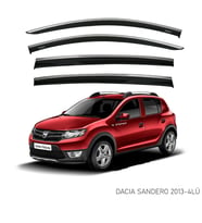 EKİCİLER  DACIA SANDERO STEPWAY 2013 SONRASI KROMLU CAM RÜZGARLIĞI