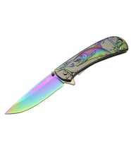 Balık Çakı Gökkuşağı Ürün Kodu: YST5954RB 20 CM