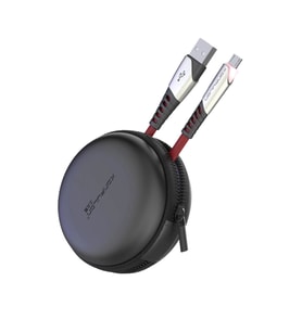 Dc16 Micro Usb Kablo 1m 2.4a - Kırmızı