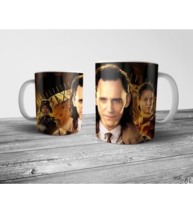 Pixxa Loki - Tom Hiddleston Marvel Kupa Bardak Model 2