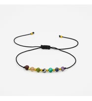 Çakra-Jasper-Yeşim-Amazonit-Lapis Lazuli-Güneş Taşı-Ametist-Ay Taşı Doğal Taş Bileklik
