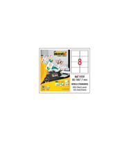Ekstrafix Laser Etiket 100 Yaprak 99.1x67.7 mm Lazer Yazıcı Etiketi