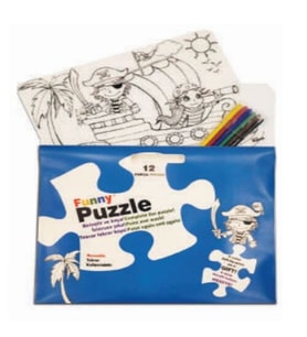 Funny Mat Puzzle - Korsan Adası 30x40cm