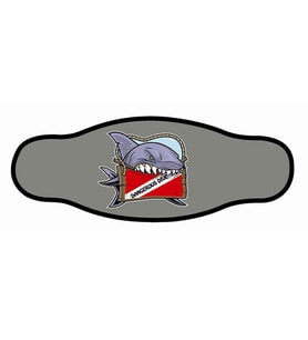 BESTDIVERS Maske Arkalığı DANGEROUS DIVE Neopren