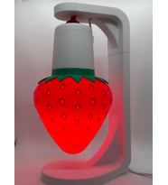 Cevizdizayn FRULAMP ÇİLEK TEMALI ABAJUR GECE LAMBASI – MASA TİPİ