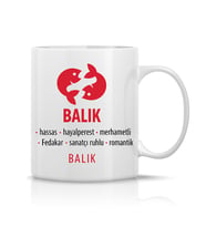 Baskılı Kupa (Beyaz)