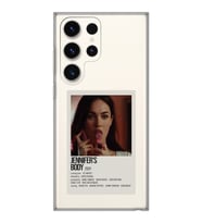 Samsung Galaxy S23 ULTRA Uyumlu JenniULTRAr's Body Minimalist Poster Desenli Şeffaf Telefon Kılıfı