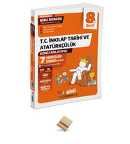 Gizli LGS 2027 8. Sınıf İnkılap Tarihi Konu Anlatımlı Modüler Dergi + Telefon Standı