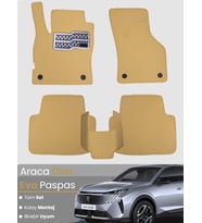 Peugeot 3008 Hibrit (2024-2025) Uyumlu EVA Paspas Tam Set–Birebir Uyum,Su Geçirmez,Hızlı Montaj