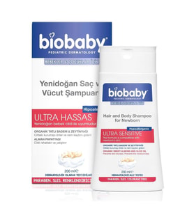 Yenidoğan Saç Ve Vücut Şampuanı 200 ml
