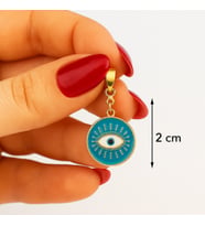Rose Renk Nazar Gözü Charm Kolye Ucu – Xuping