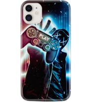 Apple iPhone 11 12 13 Mini Kılıf Desemli Silikon Play Me 1757