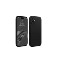 Apple iPhone 16 Plus Kılıf First Silikon - Siyah