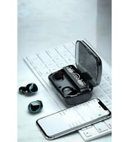 M10 Bluetooth 5.3 Kablosuz Kulak İçi Kulaklık Siyah