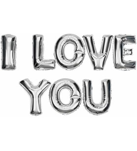 18'' Folyo Balon I Love You Set Yazı