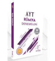 Karekök Yayınları Karekök Yks Ayt Kimya Çözümlü 30 Deneme (Çok Renkli)