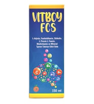 Vitboy Fcs Multivitamin Ve Mineral Içeren Takviye Edici Gıda 150 Ml Şurup