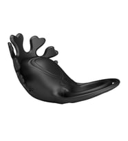 OdinsShop USB Şarjlı Klitoris Uyarıcılı Güçlü Titreşimli Siyah Silikon Penis Halkası