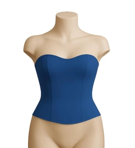 LYYN Mavi Mı Emay 9155 Terletici Korse Büstiyer