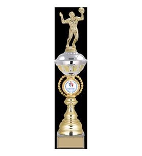 ODAK KUPA - Figürlü Kupalar - Voleybol Erkek Figürlü Kupalar FG-066 A - 50 cm
