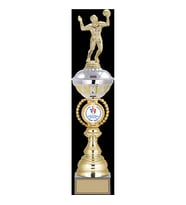 ODAK KUPA - Figürlü Kupalar - Voleybol Erkek Figürlü Kupalar FG-066 A - 50 cm