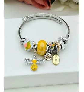 Arı Charmlı Pandora Model Bileklik