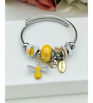 Arı Charmlı Pandora Model Bileklik