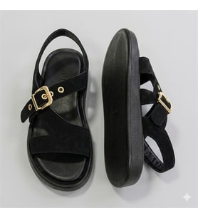 Kindep (Park Moda) Rahat Kadın Sandalet SİYAH