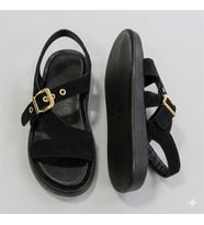 Kindep (Park Moda) Rahat Kadın Sandalet SİYAH