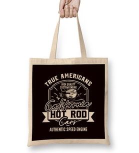 Hot Rod American Cars Classic Automobile Modified Hotrod Bez Çanta Uzun Saplı