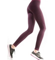 DoReMi Calla Seamless Tayt (Bordo-Siyah)