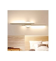 Modern Beyaz Renk Gün Işığı LED Aplik, Banyo, Mutfak ve Salon İçin