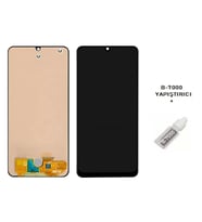 Tkgz - Samsung Galaxy M22 SM-M225 İle Uyumlu Lcd Ekran Dokunmatik Servıce Pack Lcd + B-7000