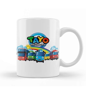 Hey Tayo 01 Kupa Bardak Porselen