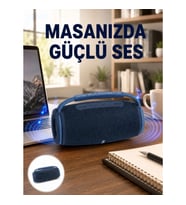 Mey İthalat® Dış Mekan Uyumlu IPX5 Suya Dayanıklı Kablosuz Hoparlör Yeni Nesil