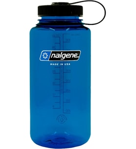 Nalgene 078701_Sustain_Geniş Ağız_İçecek Şişesi_1_Litre, Mavi