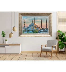 Gümüş Çerçeveli dekoratif Tablo as1753