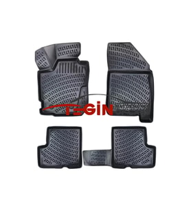 Dacia Duster 4x4 2021 3D Havuzlu Paspas Siyah