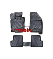 Dacia Duster 4x4 2021 3D Havuzlu Paspas Siyah