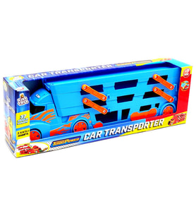 King Toys Yarış Parkurlu Taşıyıcı Tır Mavi 1033 ARABASIZ Mavi