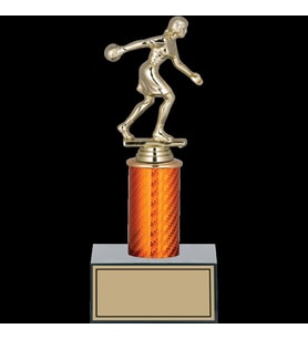 ODAK KUPA - Figürlü Kupalar - Bowling Kadın Figürlü Kupalar FG-003 A - 24 cm