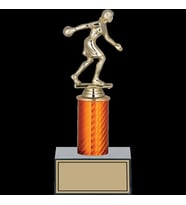 ODAK KUPA - Figürlü Kupalar - Bowling Kadın Figürlü Kupalar FG-003 A - 24 cm